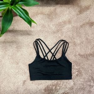 SOLD // Gap Black Sports Bra / Bralette